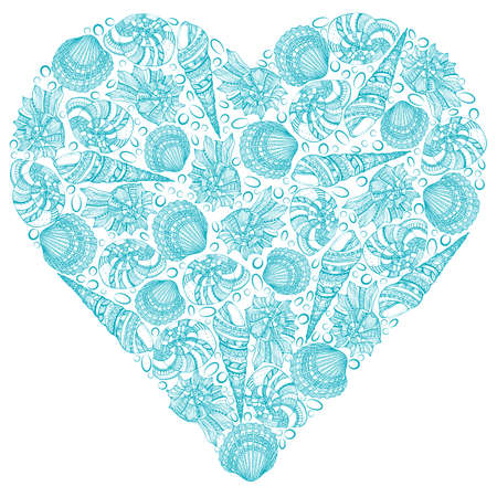 タツノオトシゴの愛フレーム のイラスト素材 ベクタ Image タツノオトシゴの愛フレーム のイラスト素材 ベクタ Image