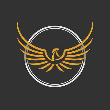 eagle logo icon design template stock vector eagle logo icon design stylized eagle