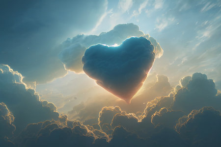 Heart shaped cloud in the sky. Heart shaped cloud in the sky.