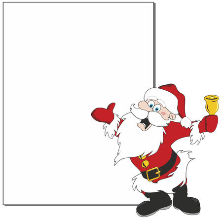 Santa banner