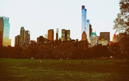 Central park south new york great design for any purposes midtown manhattan usa view with skyline of skyscrapers architecture in nyc nature background urban cityscape ny us