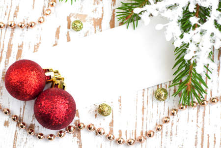 blank christmas invitation