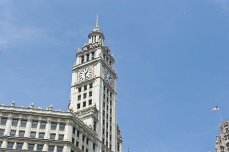 超高層ビルとクロック タワーの建物シカゴ イリノイ州のリグレーのビュー リングレイ ビルは マグニフィ セント マイルとリグリー社を本社に背の高い超高層ビルです の写真素材 画像素材 Image 超高層ビルとクロック タワーの建物シカゴ イリノイ州のリグレーのビュー リングレイ ビルは マグニフィ セント マイルとリグリー社を本社に背の高い超高層ビルです の写真素材 画像素材 Image