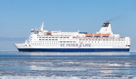 Tallinn Estonia March 2013 Princess Anastasia Passenger Ferry
