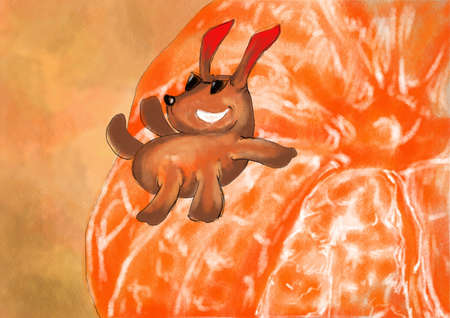 Cartoon Tangerine Stock Photos And Images 123rf