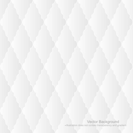 White upholstery background seamless vector illustration does not contain gradient and transparency