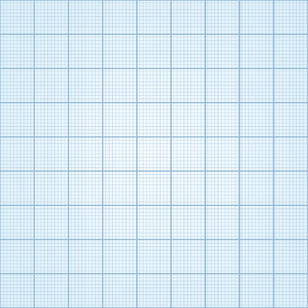 グラフ用紙 シームレスです 青いのプリント ペーパー ベクトルの図 のイラスト素材 ベクタ Image