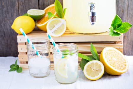 Faire De La Limonade Maison Avec Presse agrumes En Céramique Faire De La Limonade Maison Avec Presse agrumes En Céramique