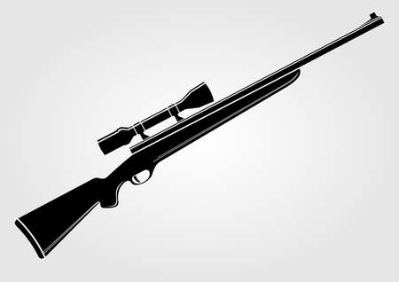 Hunting Rifle Stock Vector Illustration and Royalty Free Hunting Rifle  Clipart