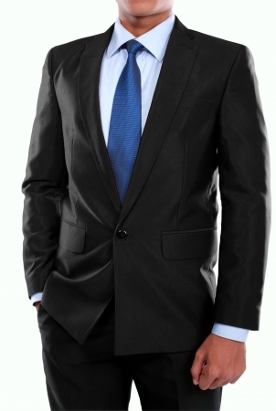 Los Hombres Que Visten Un Traje Negro, Se Ven Creíbles, Un Los Hombres Que Visten Un Traje Negro, Se Ven Creíbles, Un