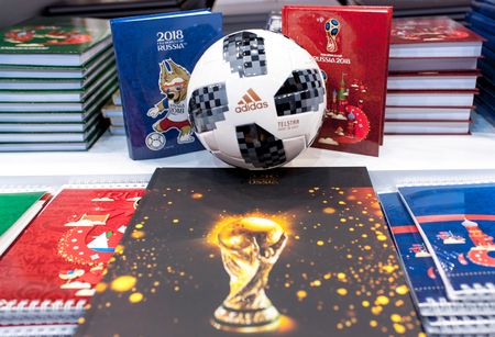 SWINDON, HET UK 18 NOVEMBER, 2017: Adidas Telstar Top SWINDON, HET UK 18 NOVEMBER, 2017: Adidas Telstar Top