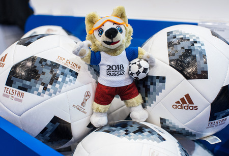 SWINDON, HET UK 18 NOVEMBER, 2017: Adidas Telstar Top SWINDON, HET UK 18 NOVEMBER, 2017: Adidas Telstar Top