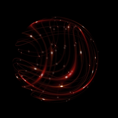 リング背景を抽象化します 熱烈なスパイラル エネルギー フロー トンネル 輝く明るい丸照明効果フレーム ラウンド 光るカバー メッセージのためのスペース ライトの球体 原子力 の写真素材 画像素材 Image