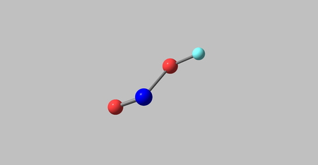 nitrous acid or hno2 is a weak and monobasic acid known only stock