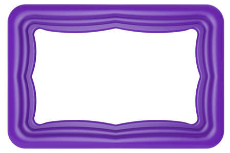 白い背景で隔離のバイオレット フレーム コンピューター生成 3 D 写真のレンダリングをされます の写真素材 画像素材 Image 白い背景で隔離のバイオレット フレーム コンピューター生成 3 D 写真のレンダリングをされます の写真素材 画像素材 Image