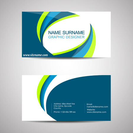 visiting card samples