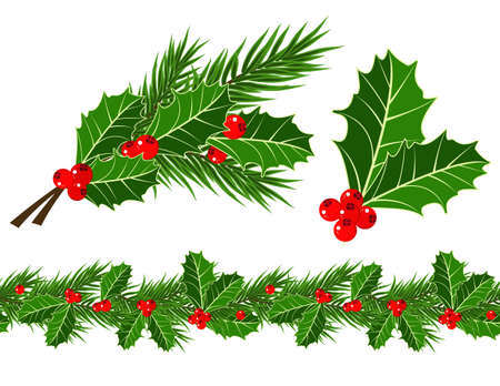 407 christmas ivy stock illustrations cliparts and royalty free christmas ivy clipart