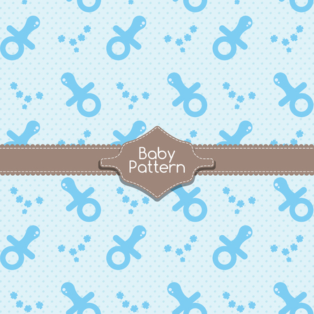 baby pacifier pattern template royalty free cliparts vectors and
