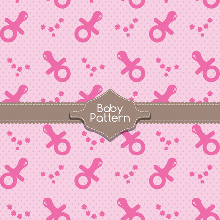 baby pacifier pattern template royalty free cliparts vectors and