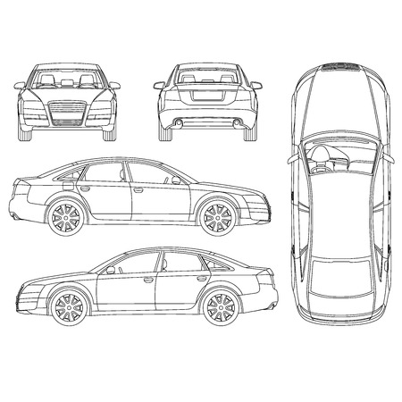 auto tekening vectoren, illustraties en clipart - 123rf