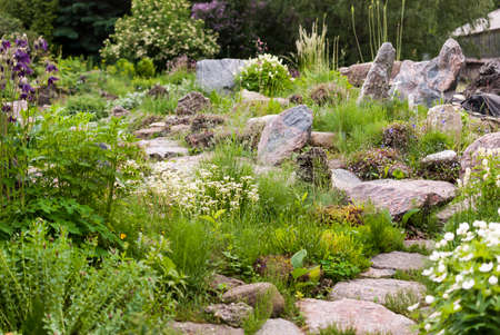 Alpine Hill Flowerbed Garden Design Stock Photo Picture And Royalty Delectable Alpine Garden Design Alpine Hill Flowerbed Garden Design Stock Photo Picture And Royalty Delectable Alpine Garden Design