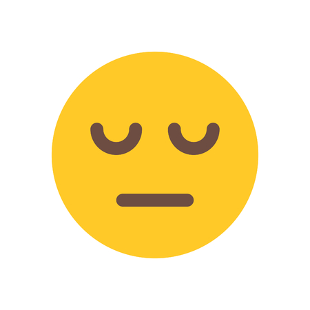 疲れた絵文字 のイラスト素材 ベクタ Image