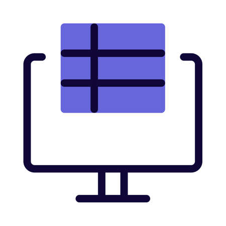 Spreadsheet data entry software on a personal computer Фото со стока Spreadsheet data entry software on a personal computer Фото со стока