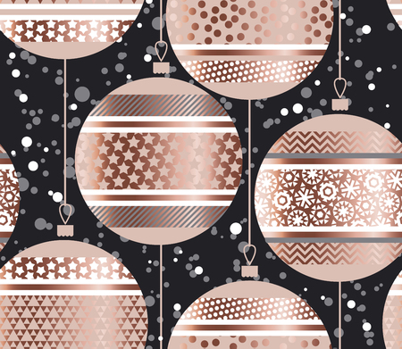 luxury rose gold xmas bubbles seamless pattern for background wrapping paper fabric backdrop - Elegant Christmas Wrapping Paper luxury rose gold xmas bubbles seamless pattern for background wrapping paper fabric backdrop - Elegant Christmas Wrapping Paper