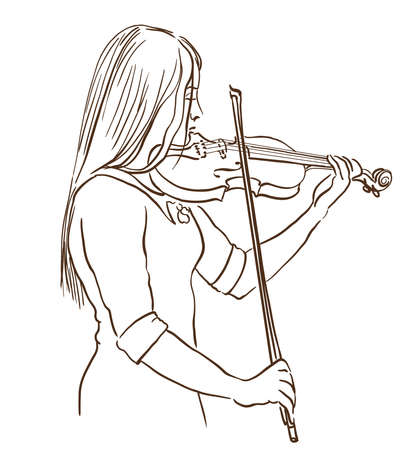 drawing of a girl