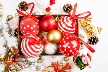 set of different christmas decorations closeup shot top view stock photo 92058843 - Different Christmas Decorations set of different christmas decorations closeup shot top view stock photo 92058843 - Different Christmas Decorations