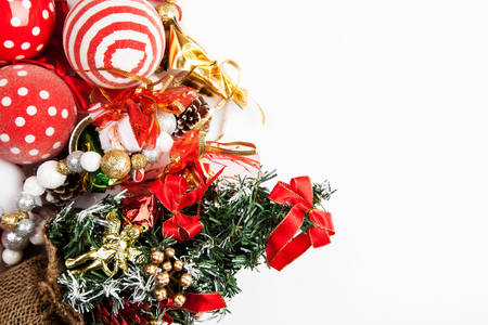 set of different christmas decorations closeup shot top view flat lay stock photo - Different Christmas Decorations set of different christmas decorations closeup shot top view flat lay stock photo - Different Christmas Decorations