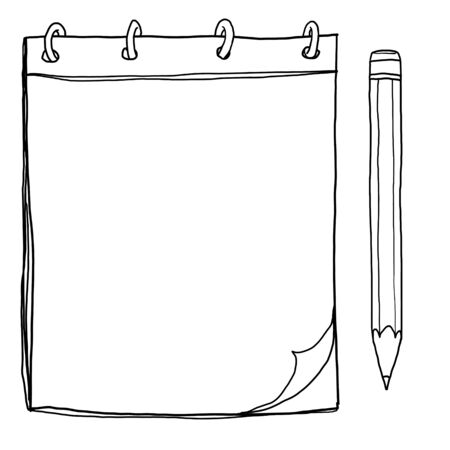 ノートブック アート絵画のかわいいイラスト の写真素材 画像素材 Image