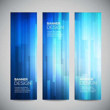 vertical banners design