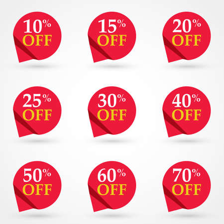 sale tags template
