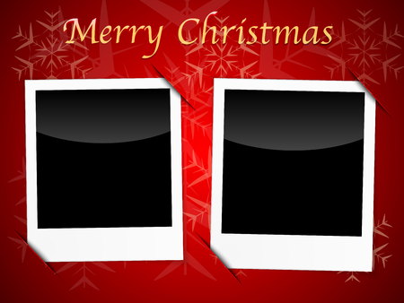 christmas card frames templates