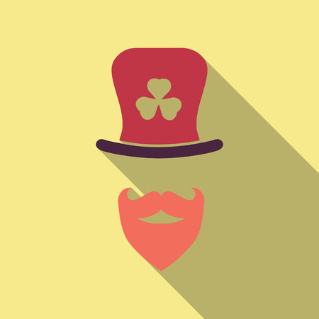 ヒップスター聖パトリックデーのアイルランド人のイラスト素材 ベクタ Image 90281495