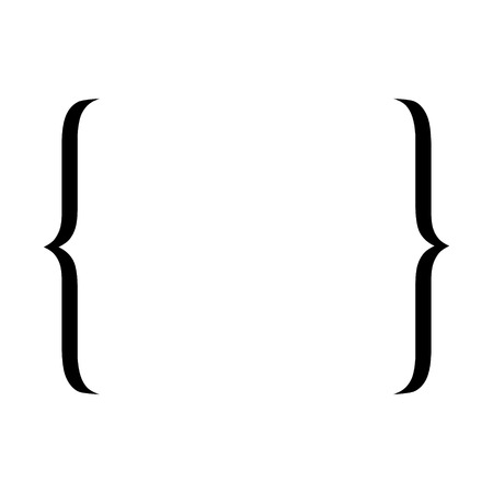 10 647 Klammer Vektorgrafiken Cliparts Und Illustrationen Kaufen 123rf