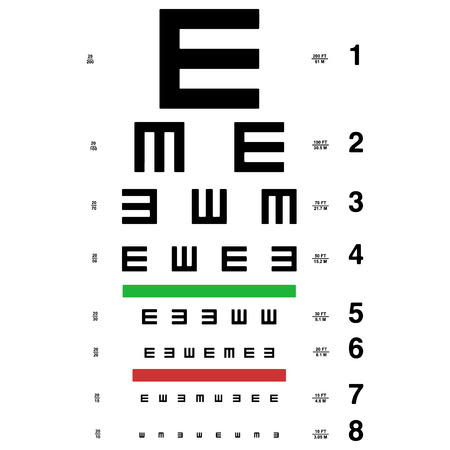 2 594 eye test chart stock illustrations cliparts and royalty free eye test chart vectors