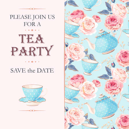 tea party invitation