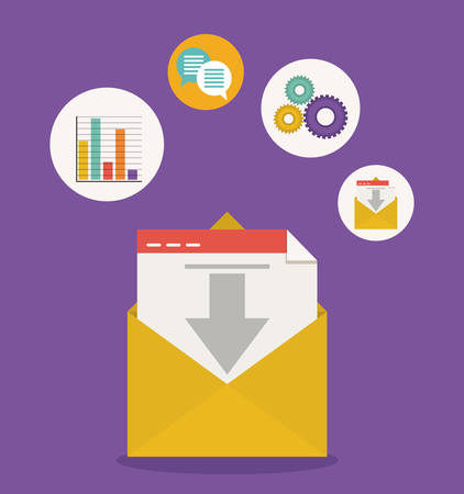 Business digital design vector illustration eps 10