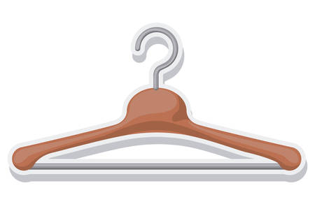 closet cloth clothes coat fashion hang hanger hook for hanging clothes vector illustration design - Hooks For Clothes Hangers closet cloth clothes coat fashion hang hanger hook for hanging clothes vector illustration design - Hooks For Clothes Hangers