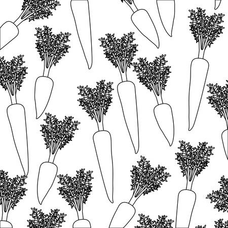 白い背景ベクトルイラストにモノクロシルエットのニンジン野菜 のイラスト素材 ベクタ Image 白い背景ベクトルイラストにモノクロシルエットのニンジン野菜 のイラスト素材 ベクタ Image
