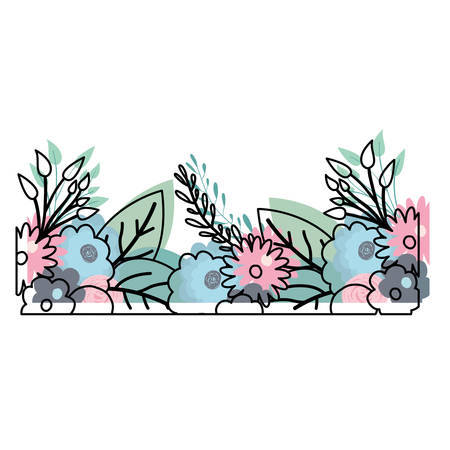 美しい花の装飾品で装飾的な下縁の色とりどりのクレヨン シルエット ベクトル イラスト のイラスト素材 ベクタ Image 74 美しい花の装飾品で装飾的な下縁の色とりどりのクレヨン シルエット ベクトル イラスト のイラスト素材 ベクタ Image 74