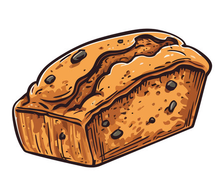 Zucchini Bread Stock Illustrations, Cliparts and Royalty Free Zucchini Bread  Vectors