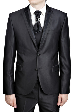 Oscuro Vestido De Noche Gris Para Los Hombres; Chaqueta De Vestido de Noche de color gris oscuro para los hombres