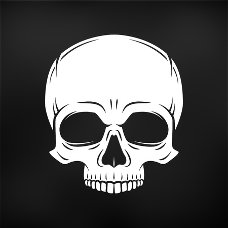 skull logo design