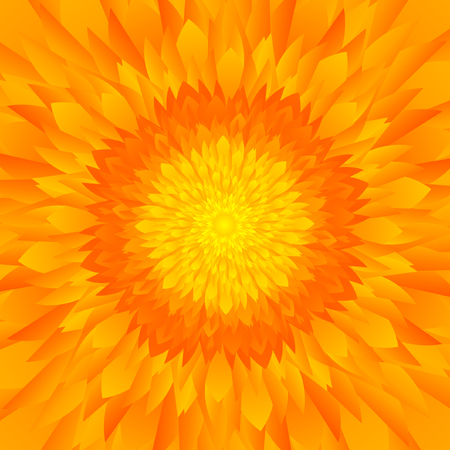 Sun flower: Zusammenfassung gelb orange Tönen Blume oder Sonnenblumen Hintergrund Illustration