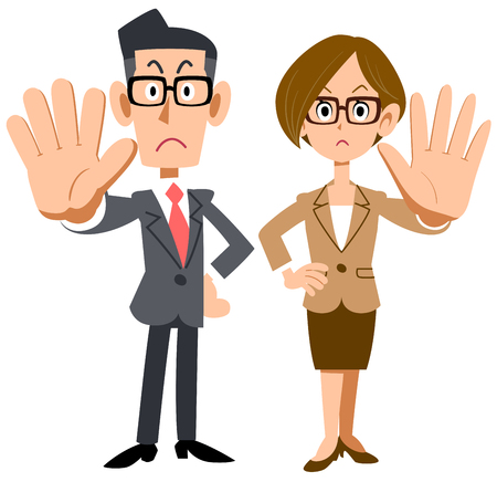 120 Refusing To Work Stock Vector Illustration and Royalty Free Refusing To  Work Clipart