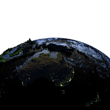 オーストラリアでは夜の海の底を含む誇張された表面の特徴と地球の模型 3 D イラストや目に見える街の明かり の写真素材 画像素材 Image オーストラリアでは夜の海の底を含む誇張された表面の特徴と地球の模型 3 D イラストや目に見える街の明かり の写真素材 画像素材 Image