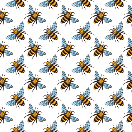 Iron On Embroidered Patch Farm Honey Bees `/"HONEY BEE FARM/"